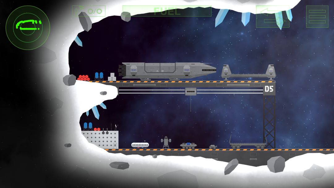 Lunar Rescue Mission: Spacefli screenshot game