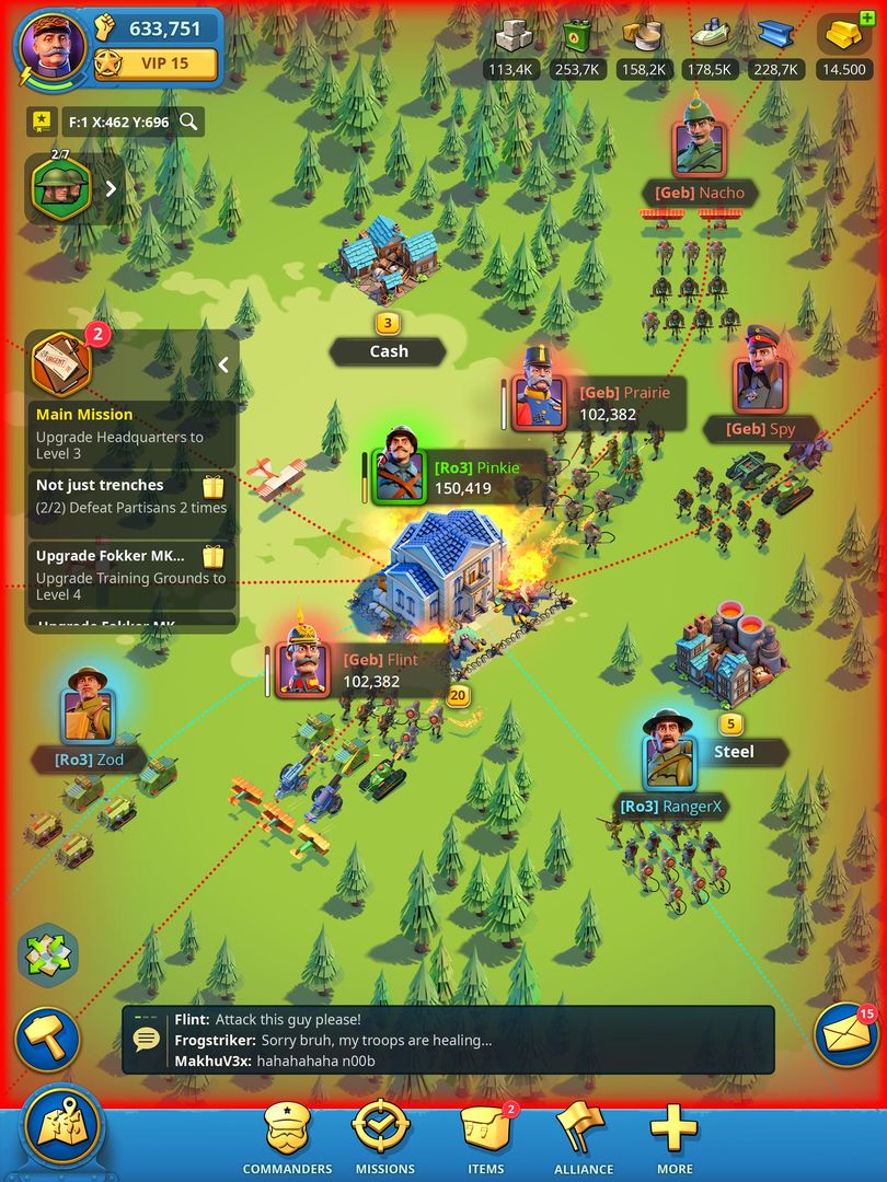 国家博弈：WW1战略 screenshot game