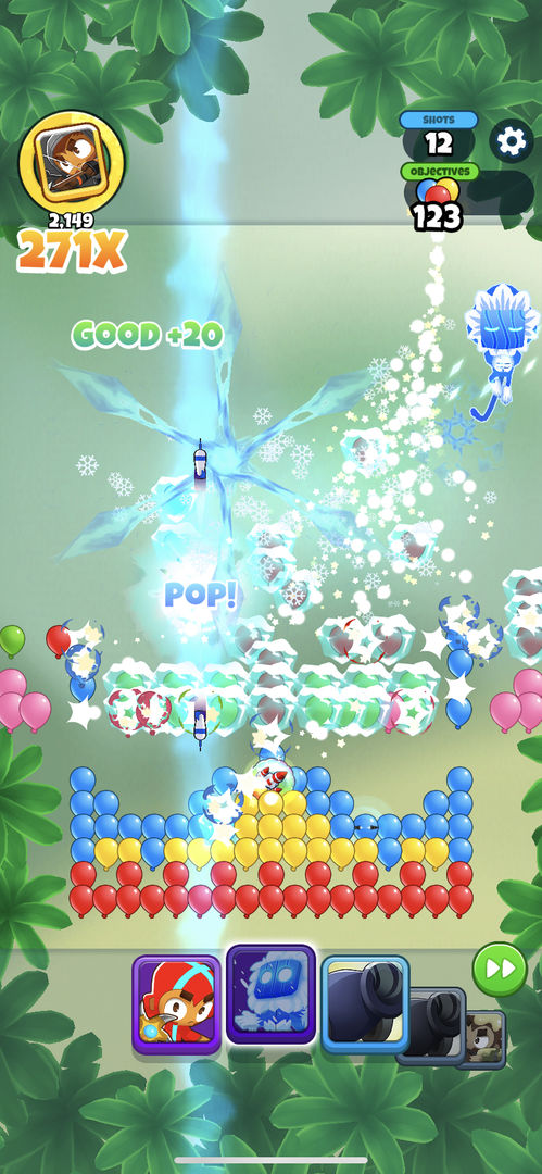 Screenshot of Bloons Pop!