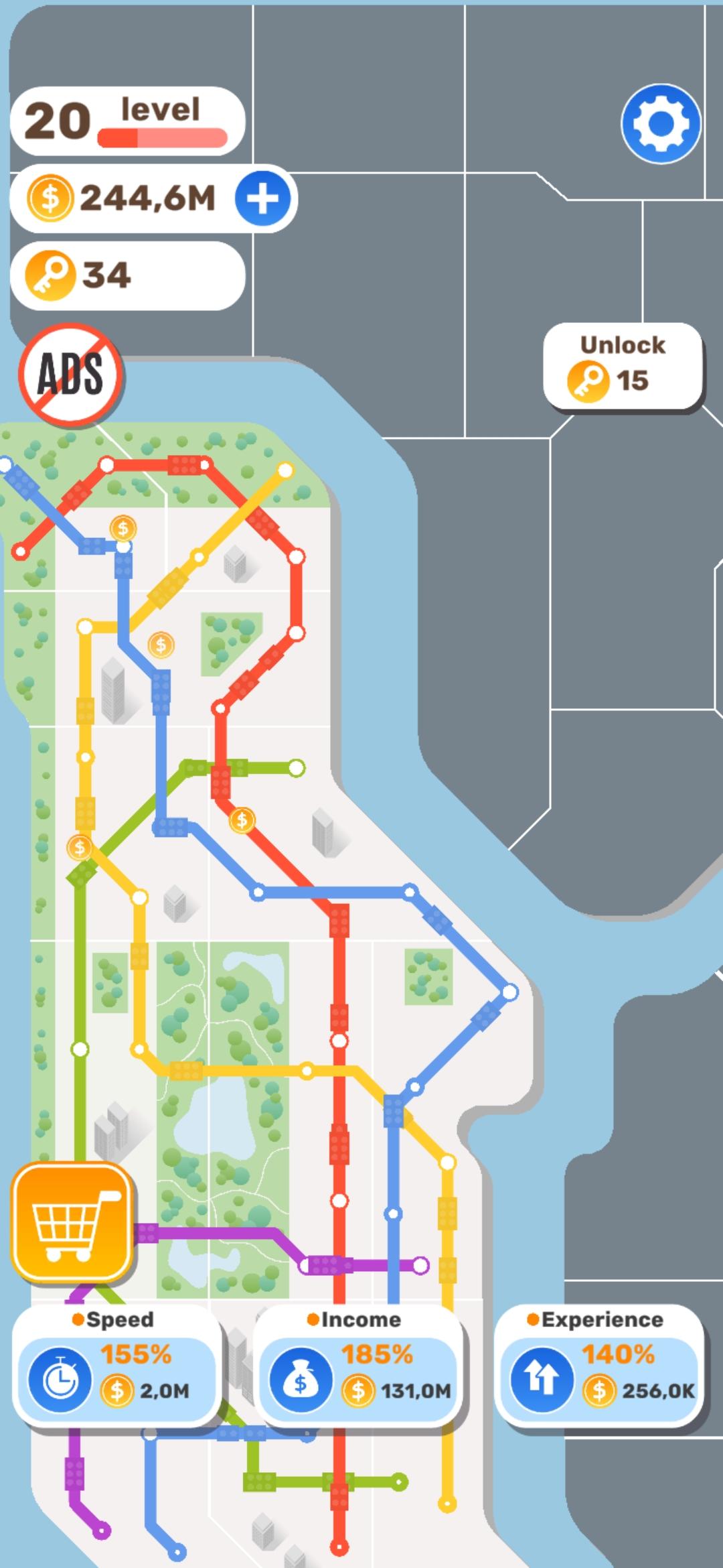 Metro Connect - Train Control Game Screenshot
