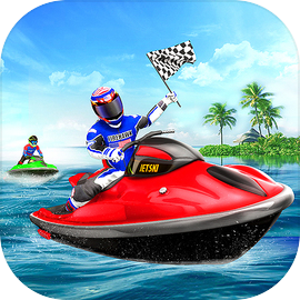Speed Boat Stunts: Water Surfer Racing Games