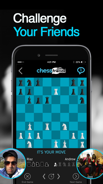 Captura de Tela do Jogo Chess With Friends