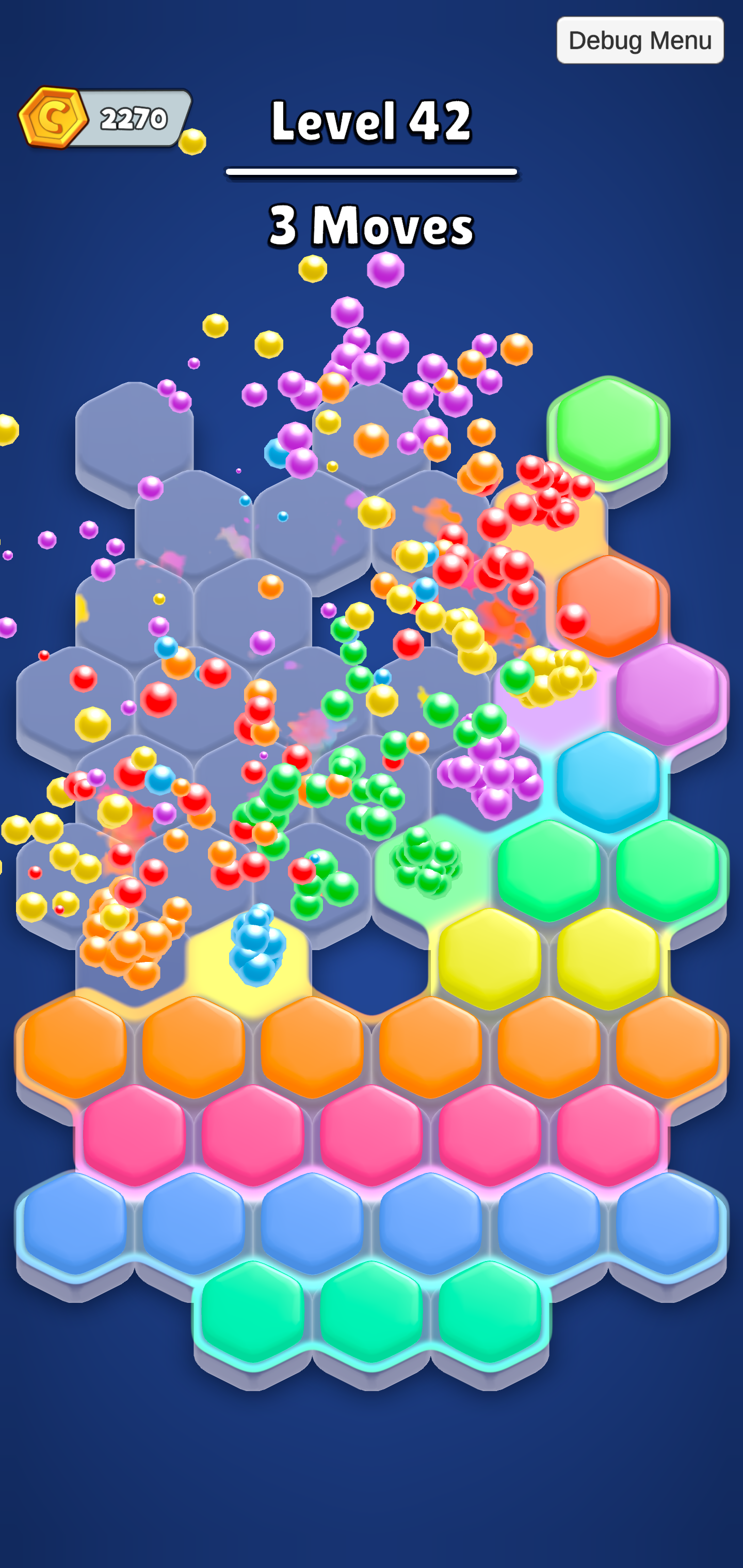 Hexa Fill: Color Sort Puzzle Game Screenshot