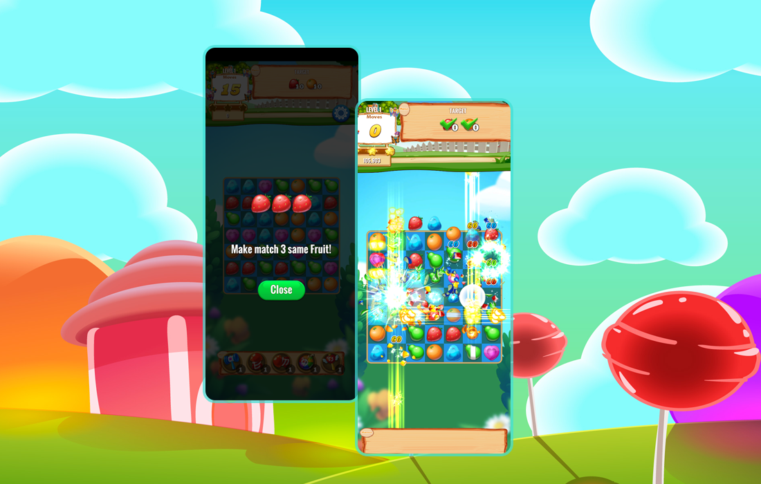Candy And Fruits Mix Crush android iOSTapTap