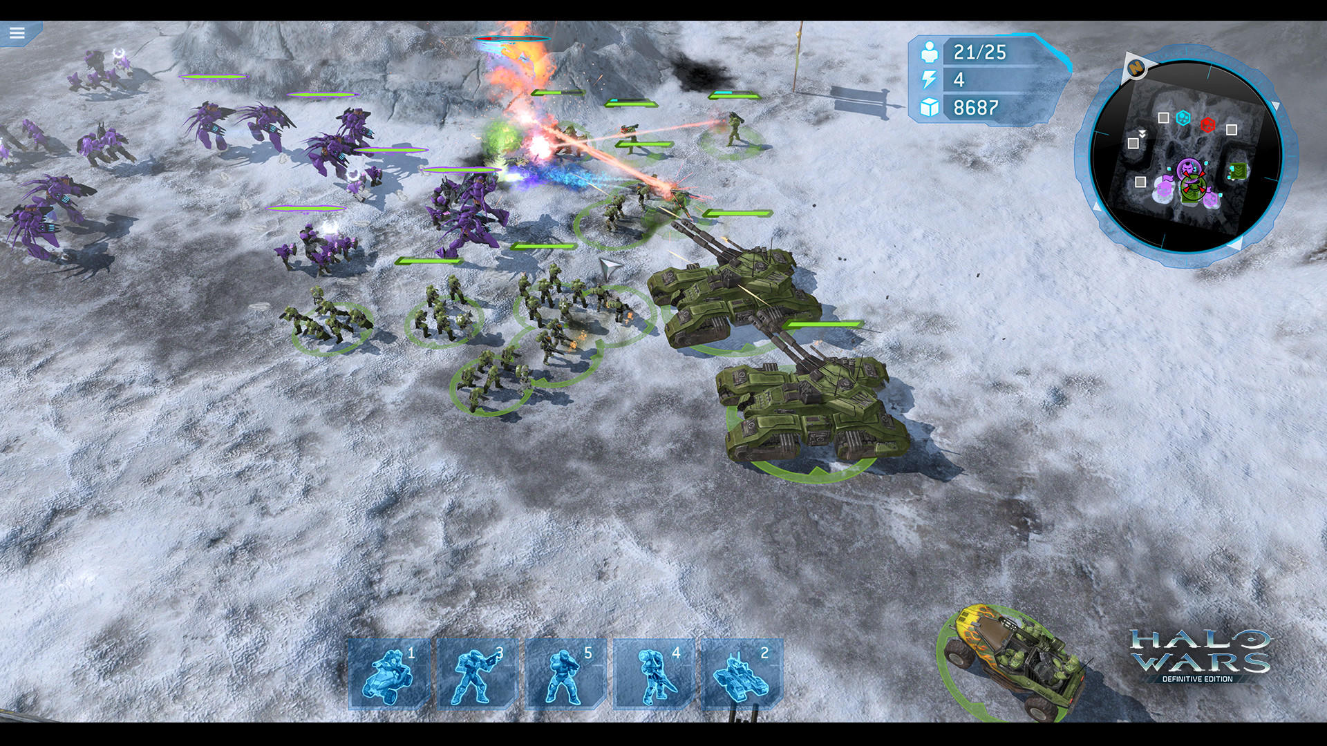 Screenshot 1 of សង្គ្រាម Halo: ការបោះពុម្ពច្បាស់លាស់ 