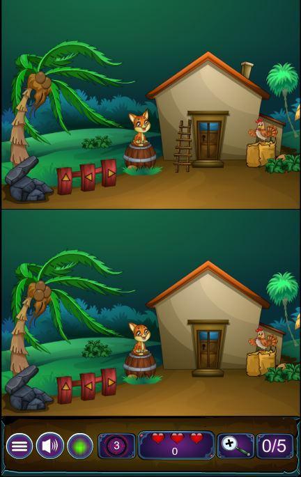 Cuplikan Layar Game Mind Relaxing Games-Find The Diff 500 Levels