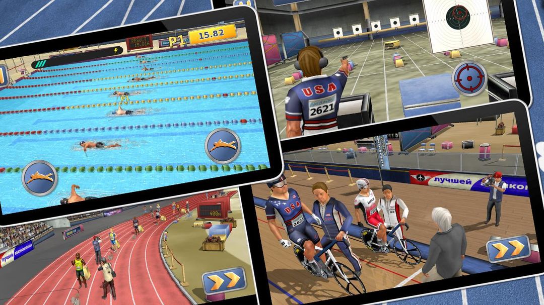 Screenshot of Athletics 2: Summer Sports