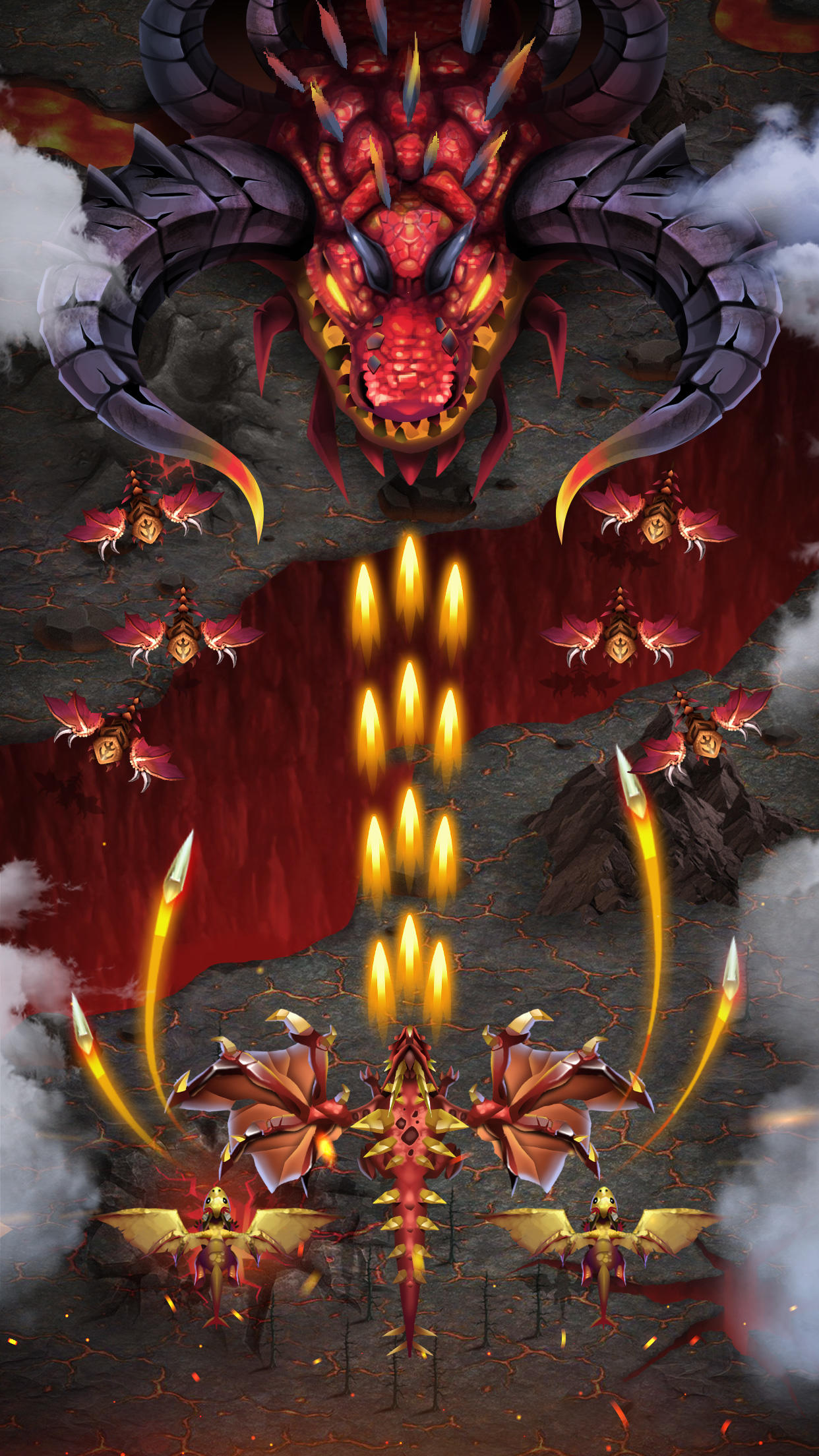 ドラゴンシューター：ドラゴンのエピック戦争 ゲームのスクリーンショット