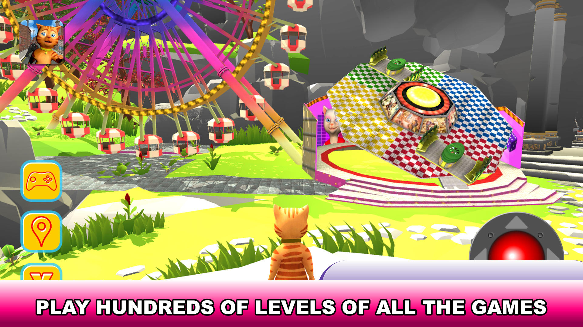 고양이 파크 아시아 게임 스크린샷