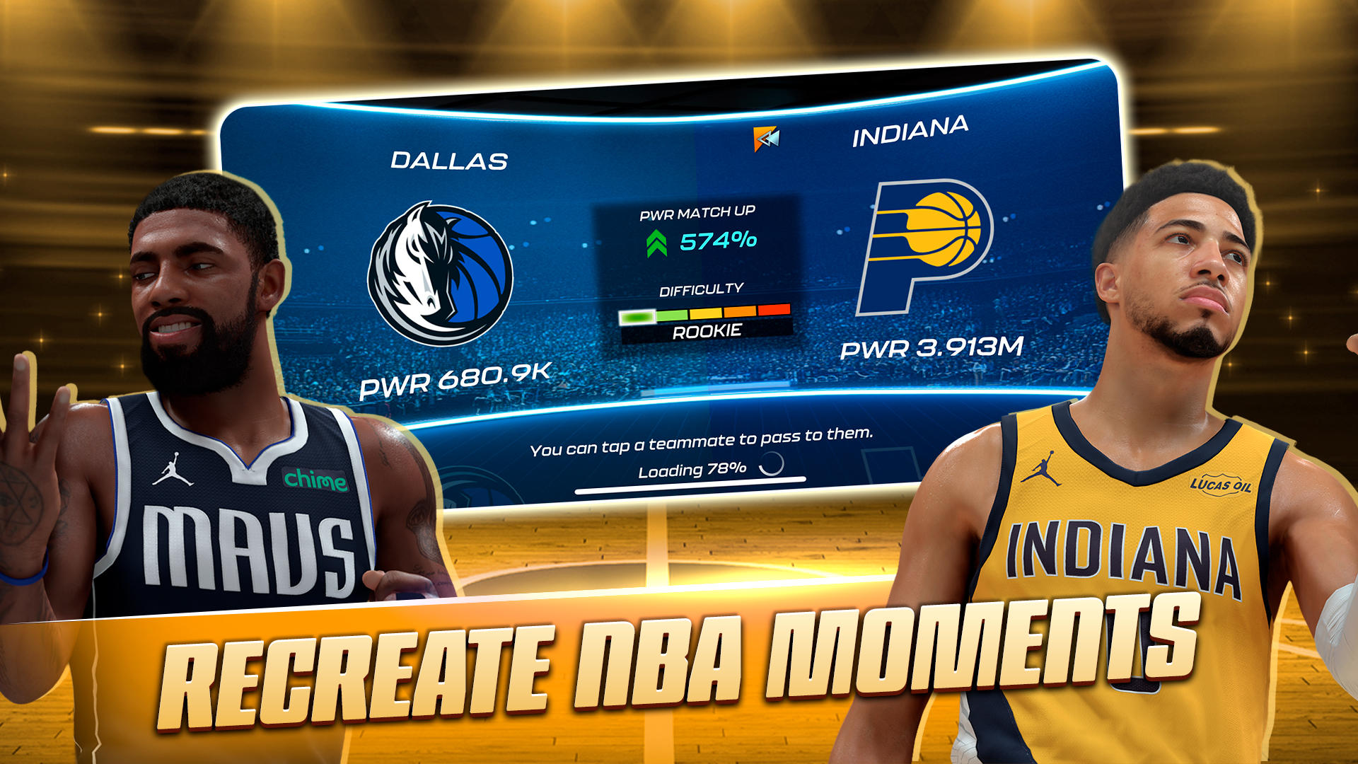 NBA 2K Mobile Basketball Game Game Screenshot