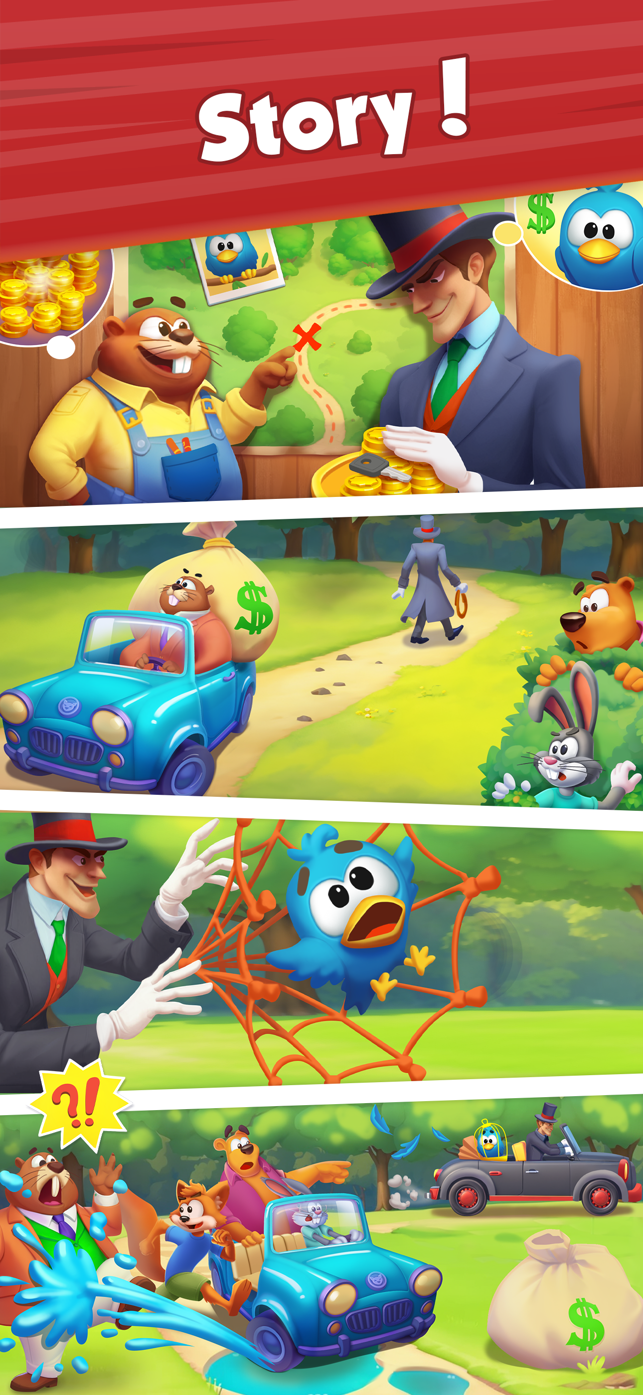 Cuplikan Layar Game Forest Rescue 3: Blast!