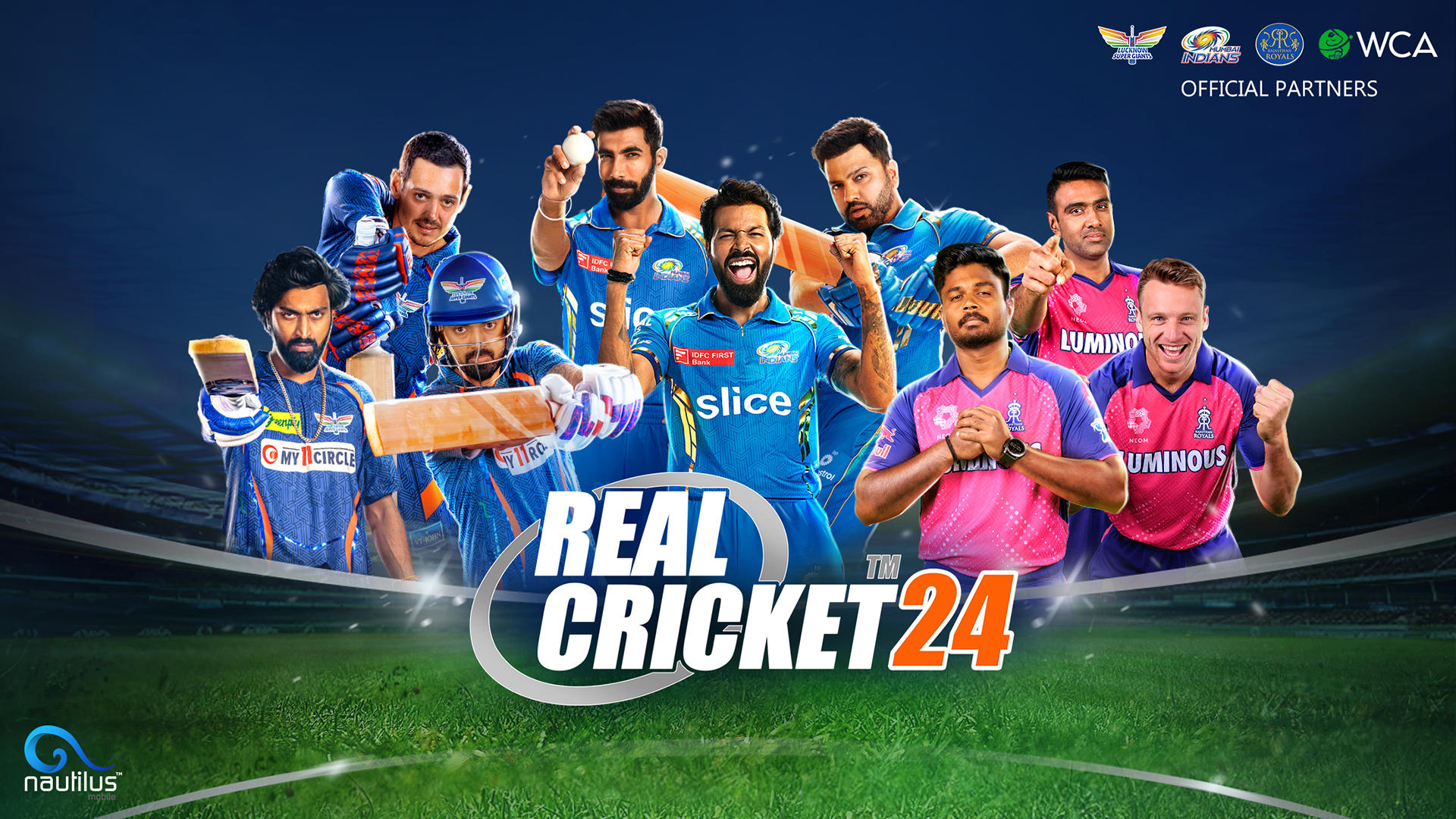 Cuplikan Layar Game Real Cricket™ 24