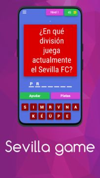 Sevilla game Game Screenshot