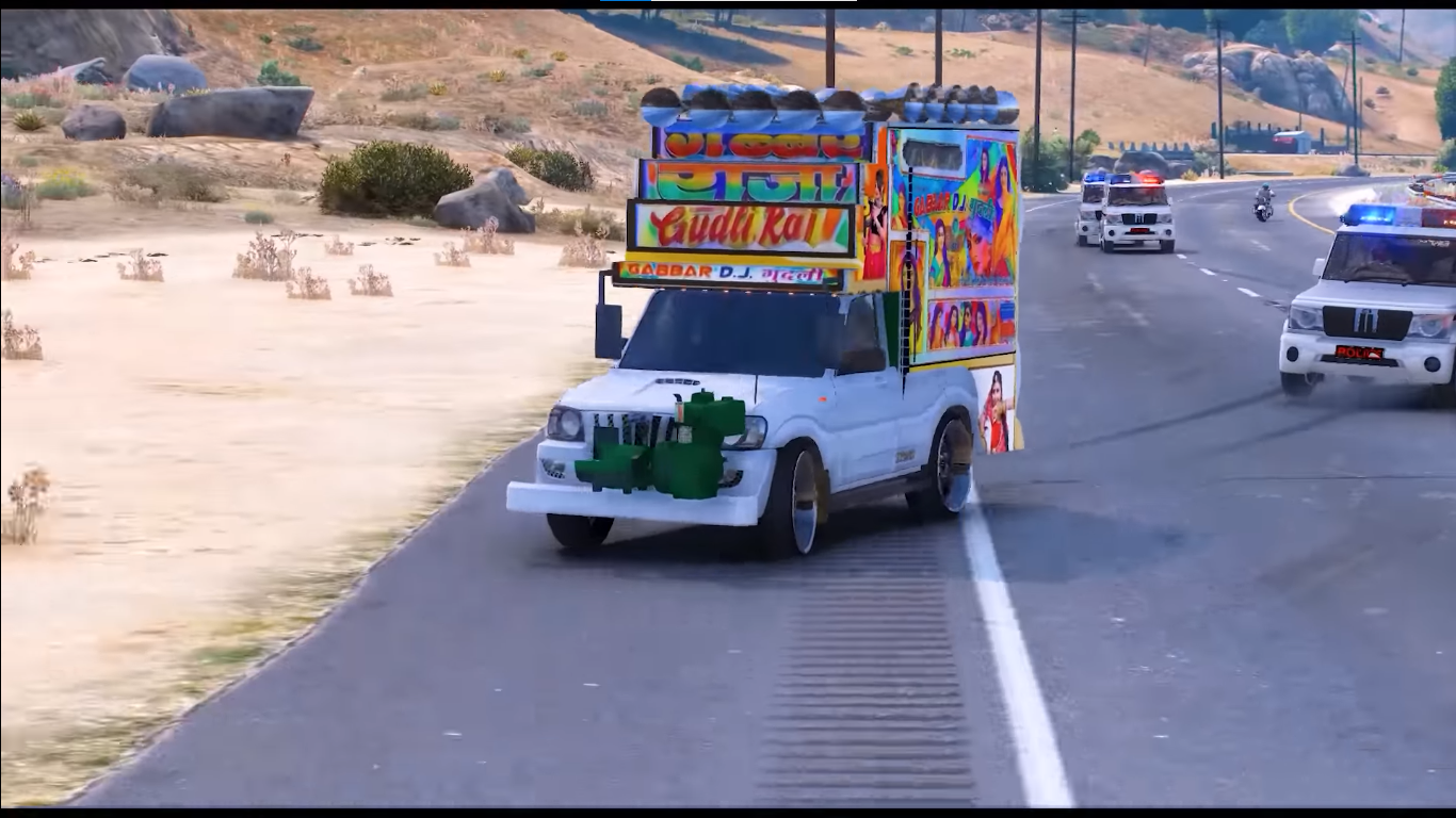 Screenshot 3 of Dj Gadi Wala Indian Truck Race 