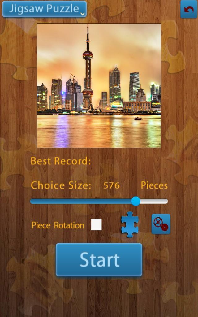Screenshot of Building Jigsaw Puzzles
