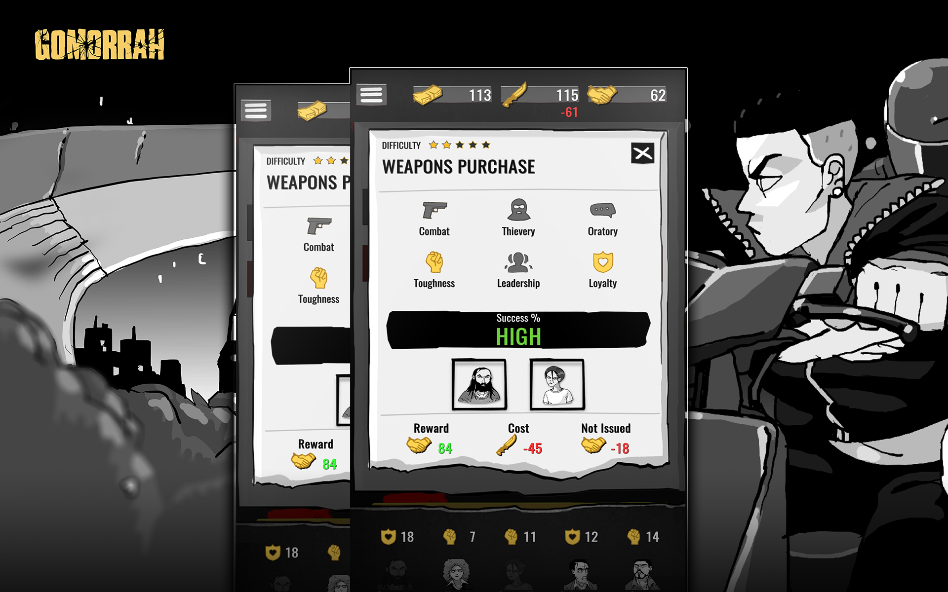 Gomorrah Game Screenshot