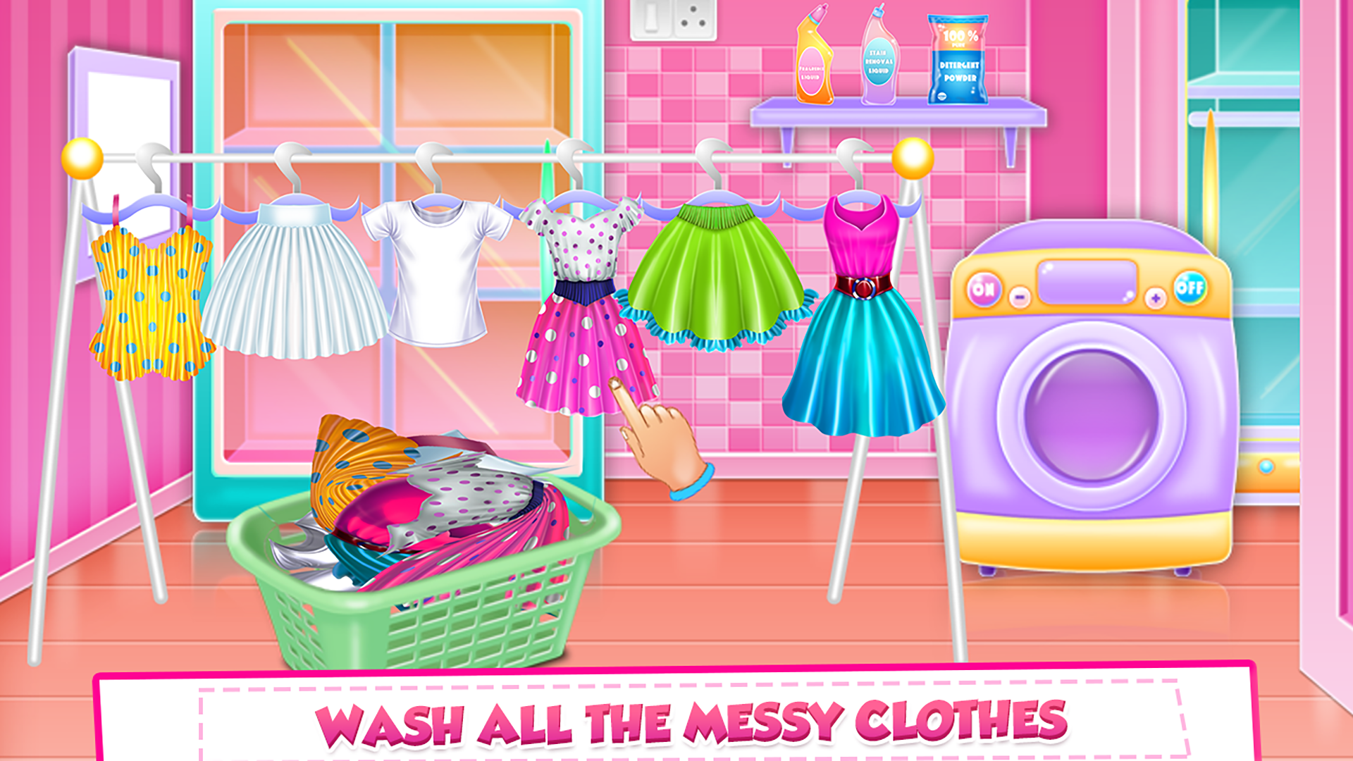 Bathroom Cleaning Time Game Screenshot