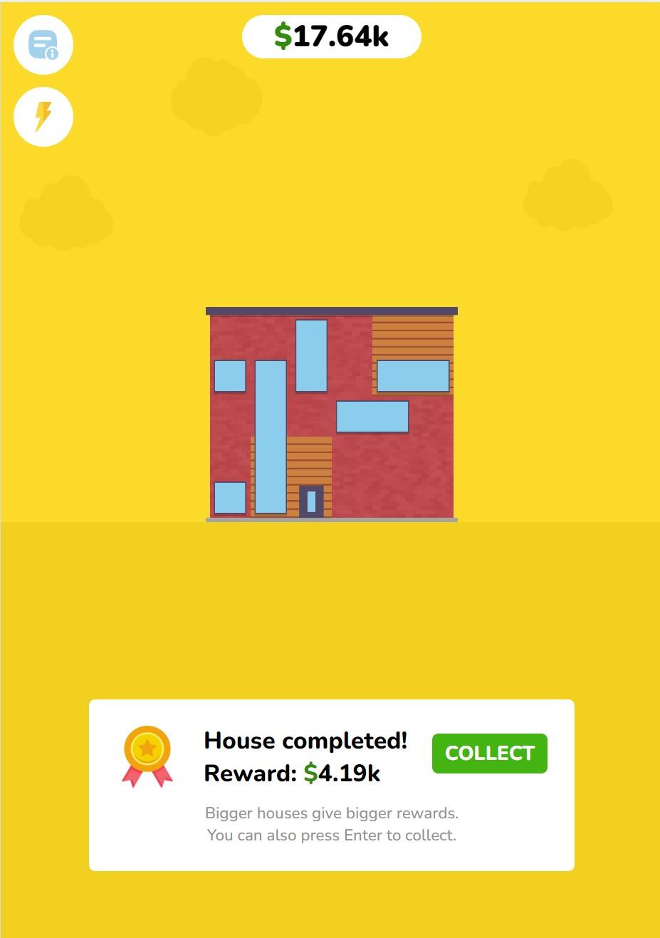 Idle House Build Game Screenshot