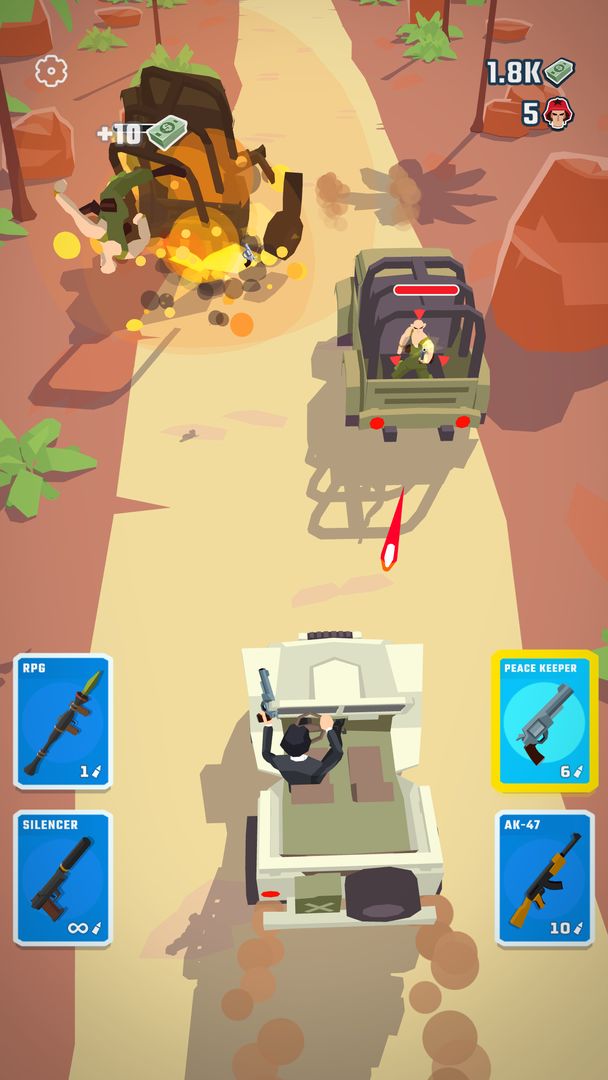 Screenshot of Agent Action -  Spy Shooter