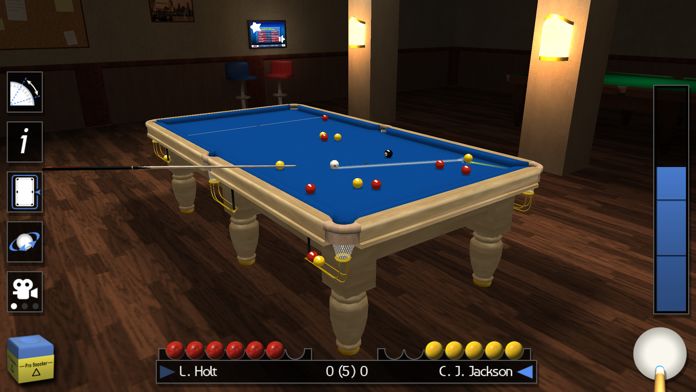 Screenshot of Pro Snooker 2021