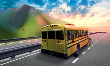 Captura de Tela do Jogo Schoolbus Simulator 2016