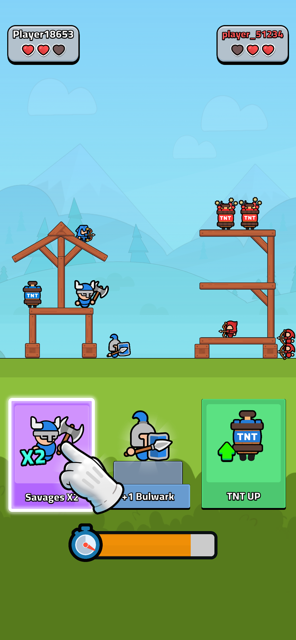 Tower Clash Game Screenshot