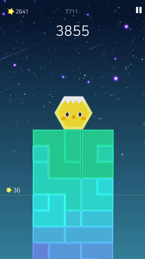 샤이닝 스타 게임 스크린샷