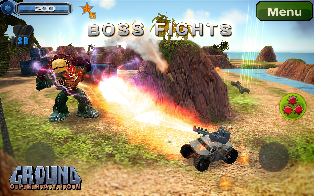 Ground Operation Game Screenshot