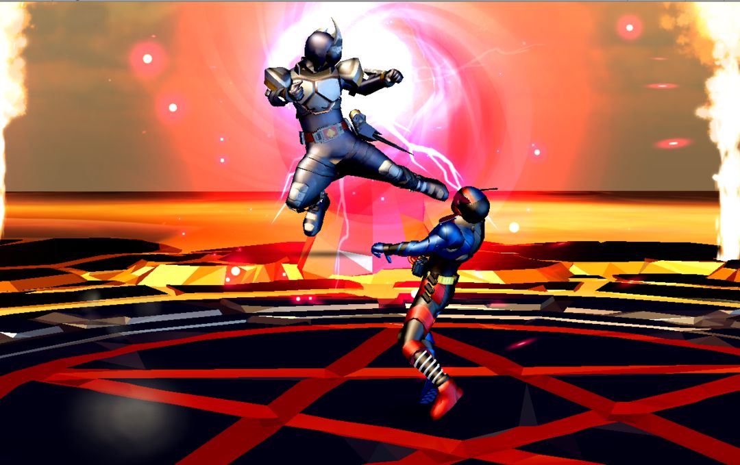 Screenshot of Rider Wars : Blade Henshin Fighter Legend Climax