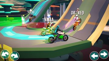 Скриншот игры Gravity Rider: Space Bike Race