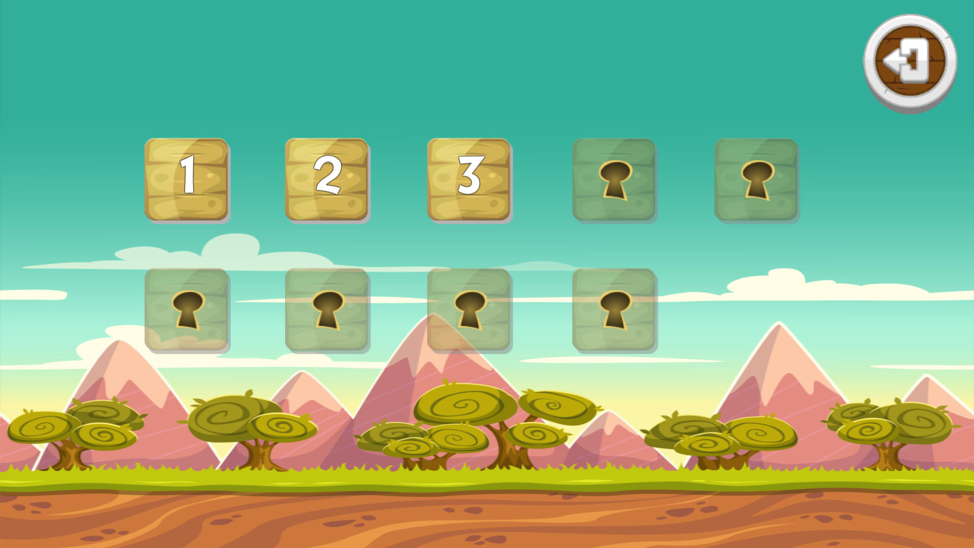 欢乐跳一跳_旅行的猴子 Game Screenshot