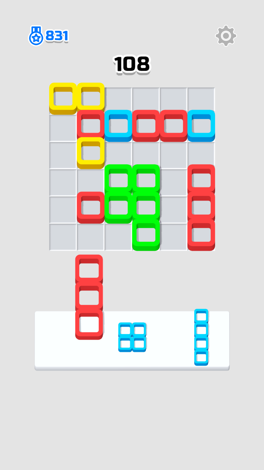 Layer Blast Game Screenshot