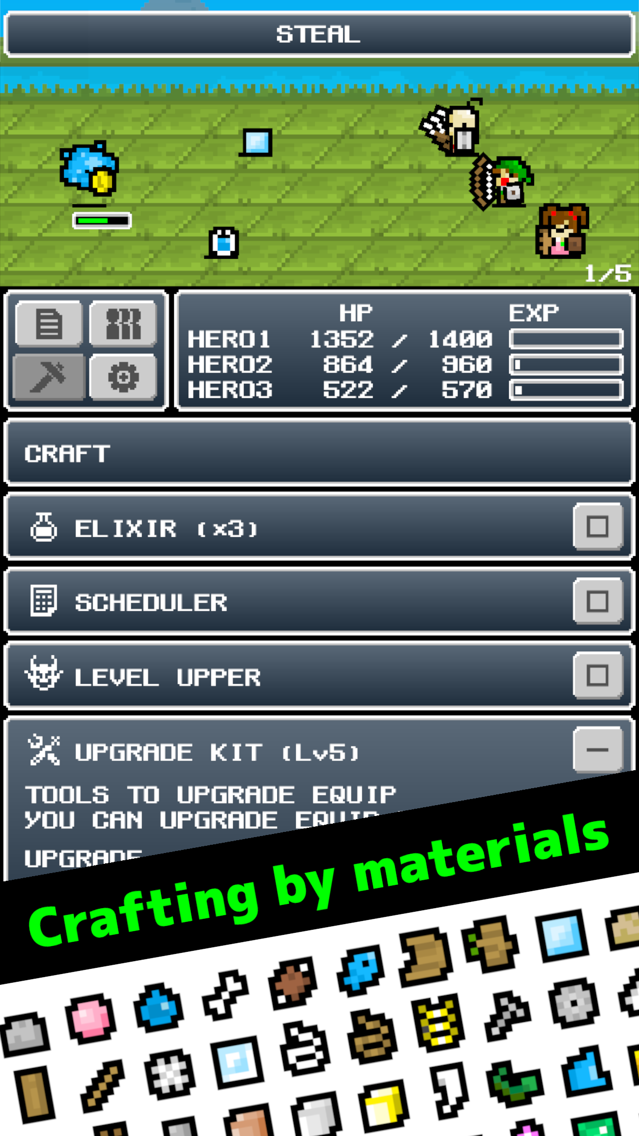 Cuplikan Layar Game MinuteKnights