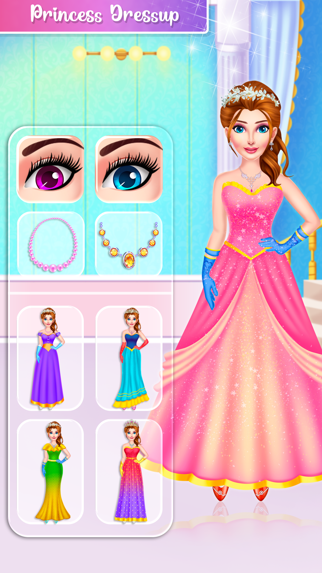 Princess wedding DressUp 遊戲截圖