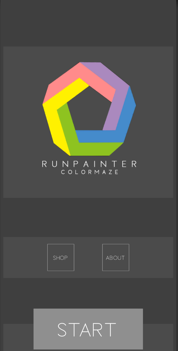 Screenshot 1 of RunPainter - ColorMaze 0.1.2