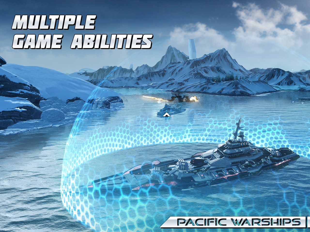 Pacific Warships: Naval PvP Game Screenshot