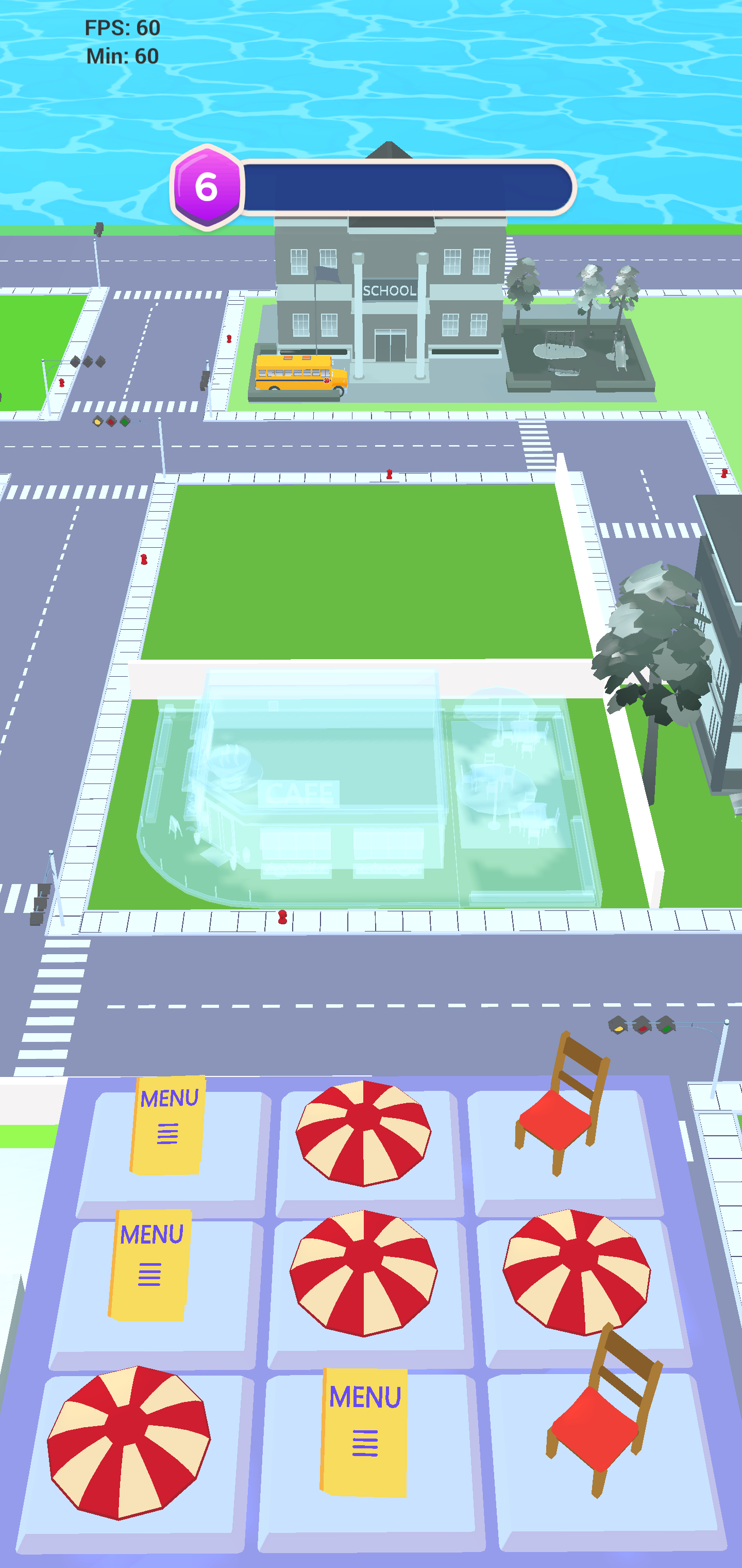 Merge City Puzzle Game Screenshot