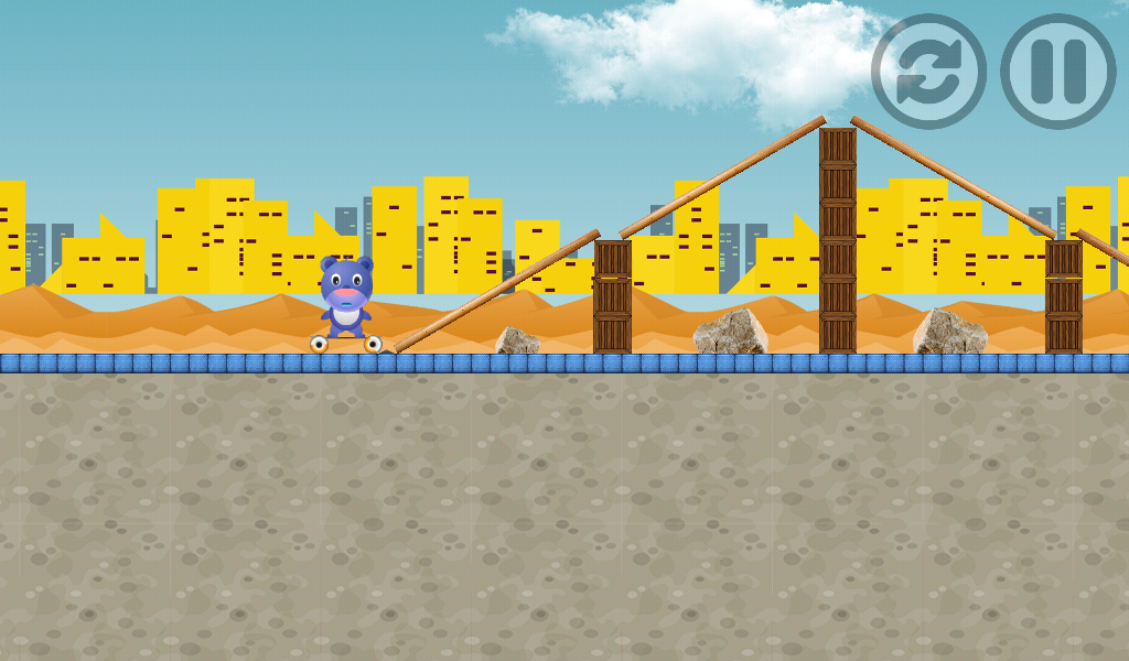 Toy Skat Rider Game Screenshot