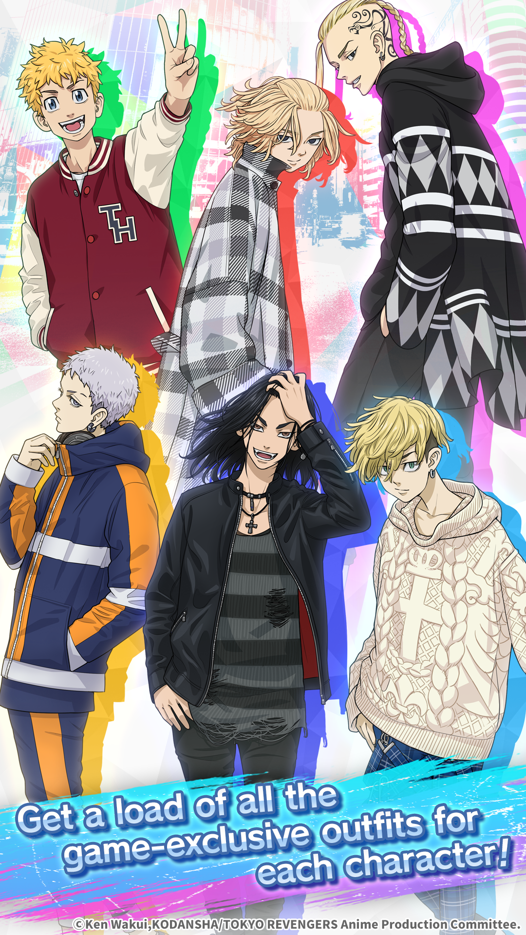 Tokyo Revengers PUZZ REVE! ゲームのスクリーンショット