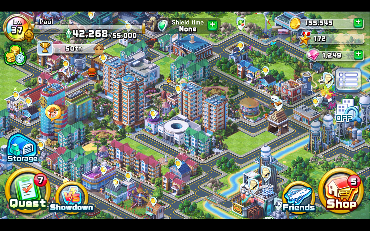 Screenshot of Downtown Showdown