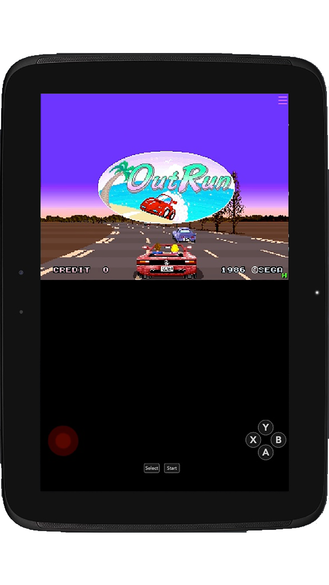 OutRun Game Screenshot