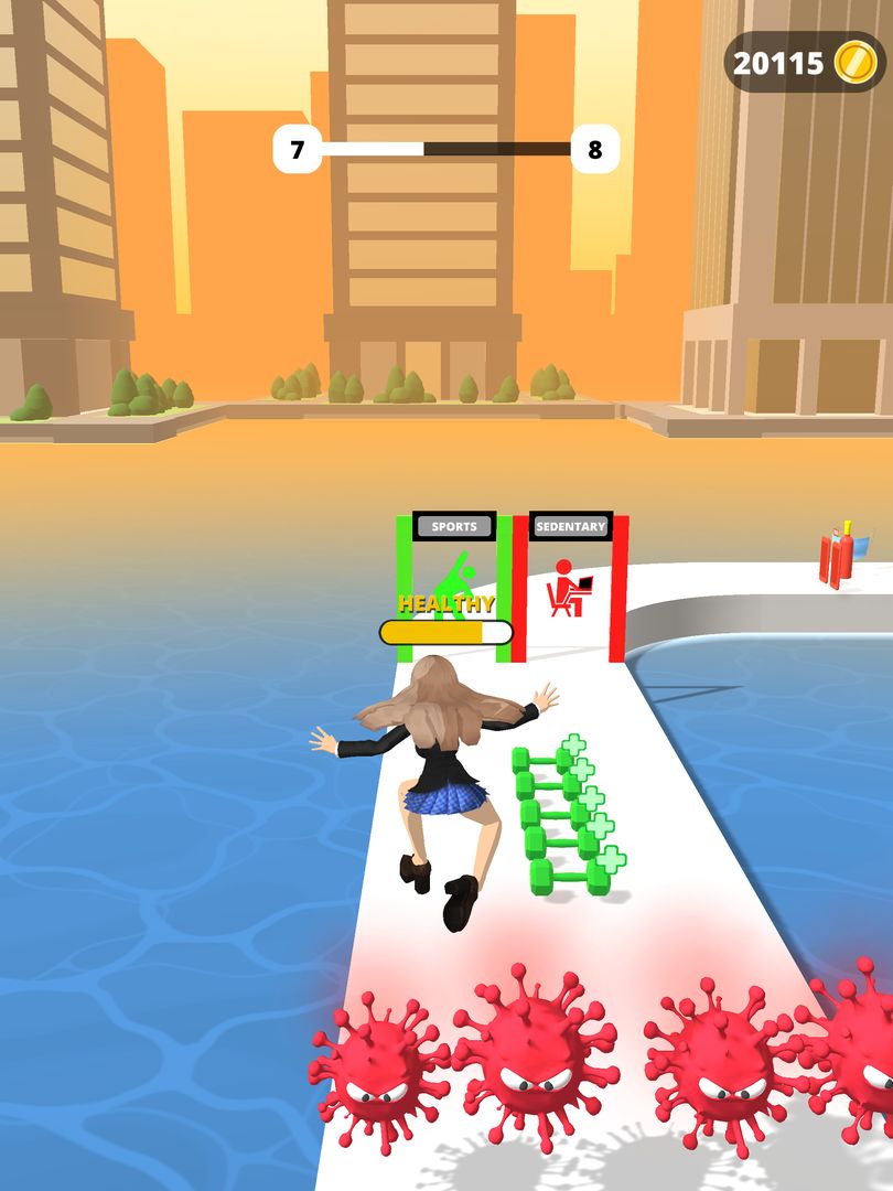 Screenshot of Run Healthy