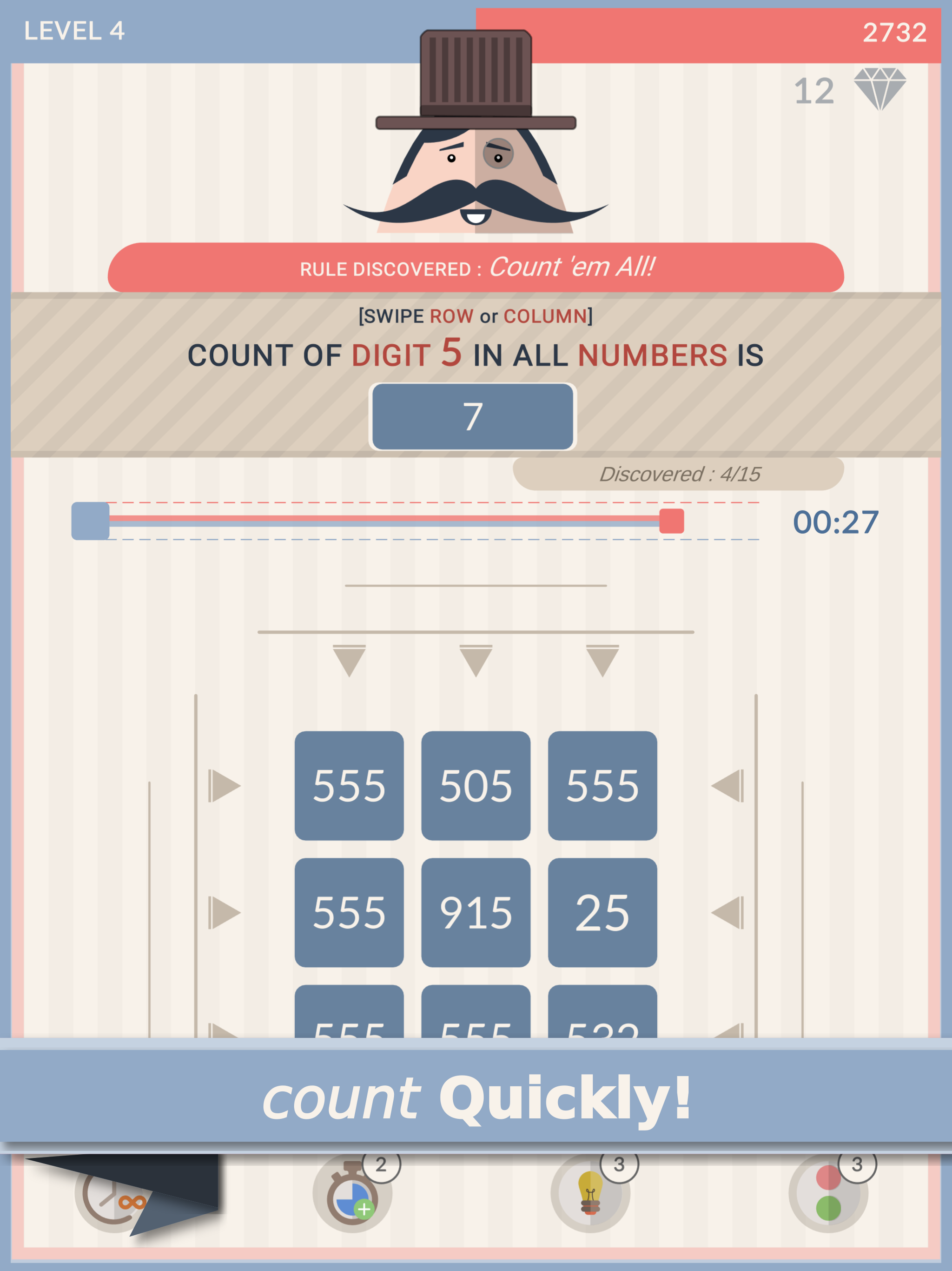 Mr. Mustachio Game Screenshot