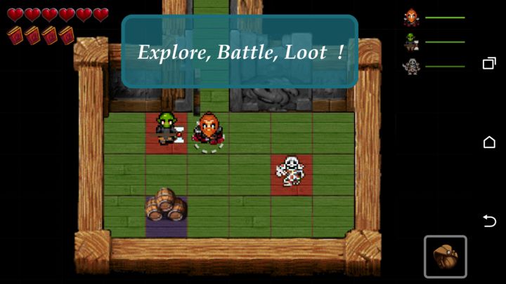 Dungeon Quest Game Screenshot