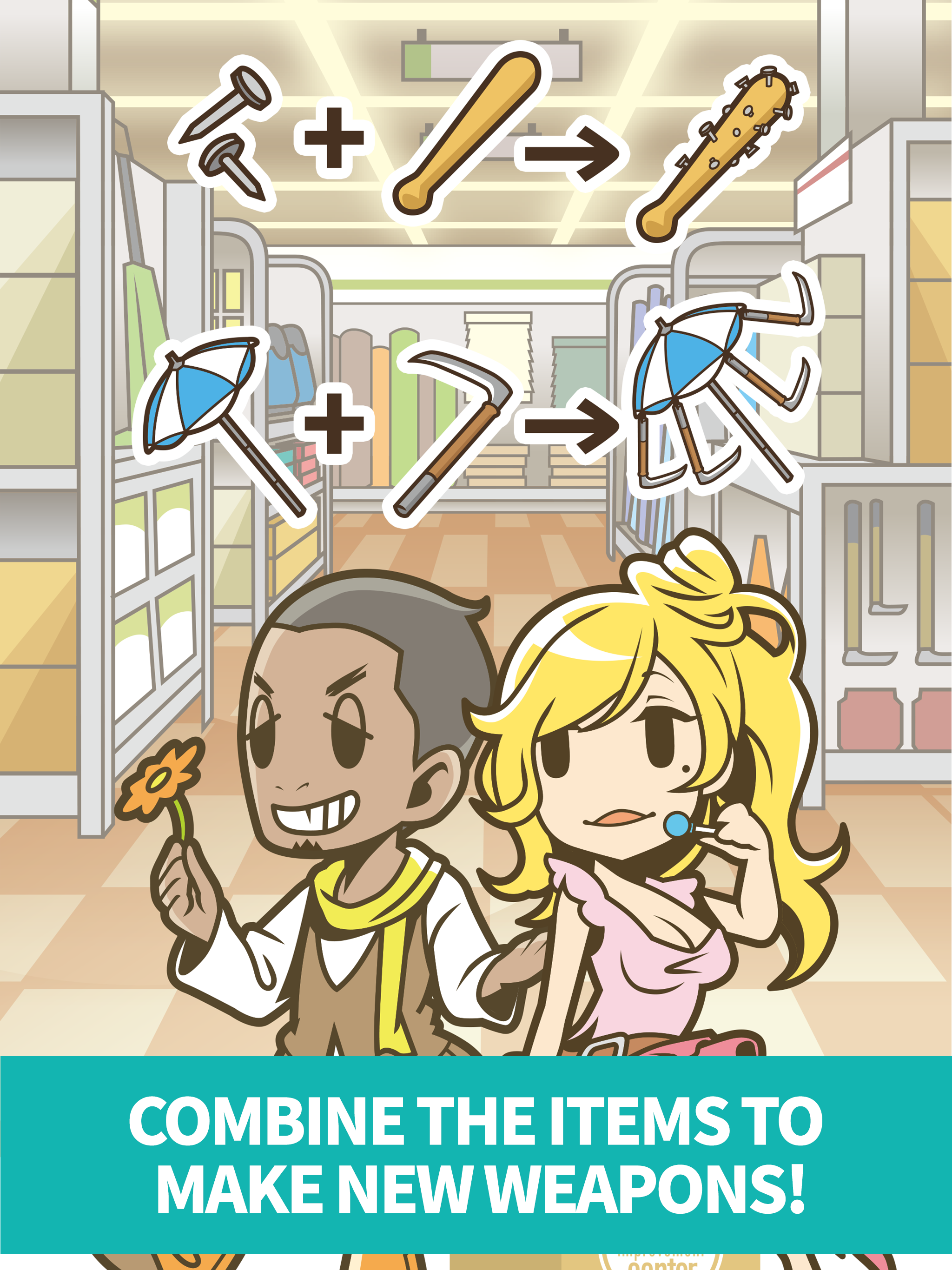 Скриншот игры Zombies vs. DIY Store