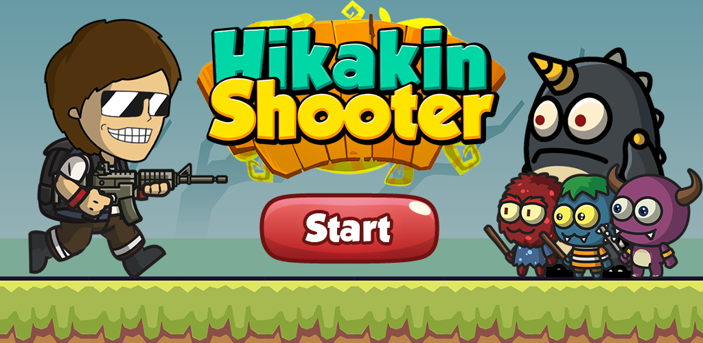 Banner of Juegos Hikakin: disparar y correr Hikakin vs Monster 1.03