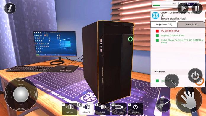 Скриншот игры PC Building Shop Simulator