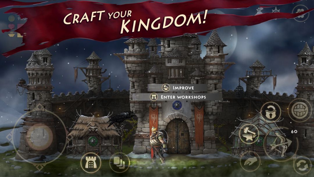 Niffelheim Viking Survival RPG ภาพหน้าจอเกม