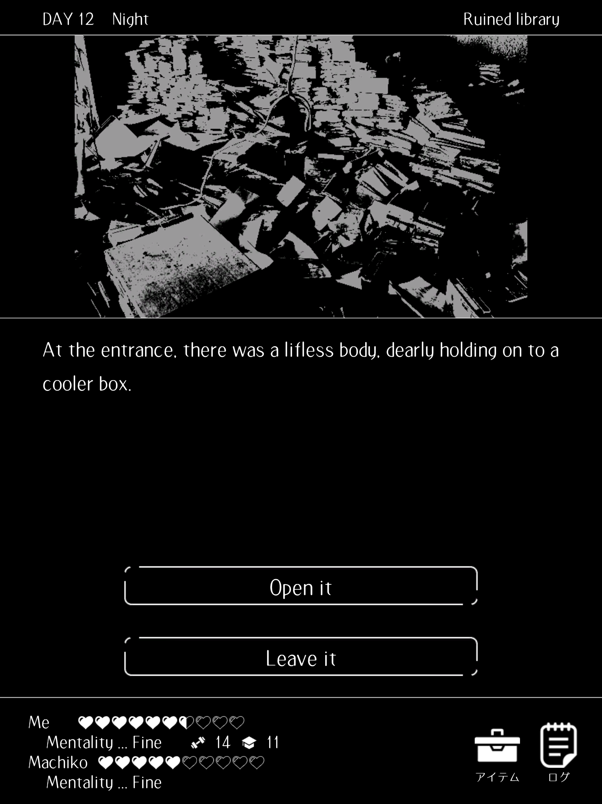 Screenshot of Living in the Ending World