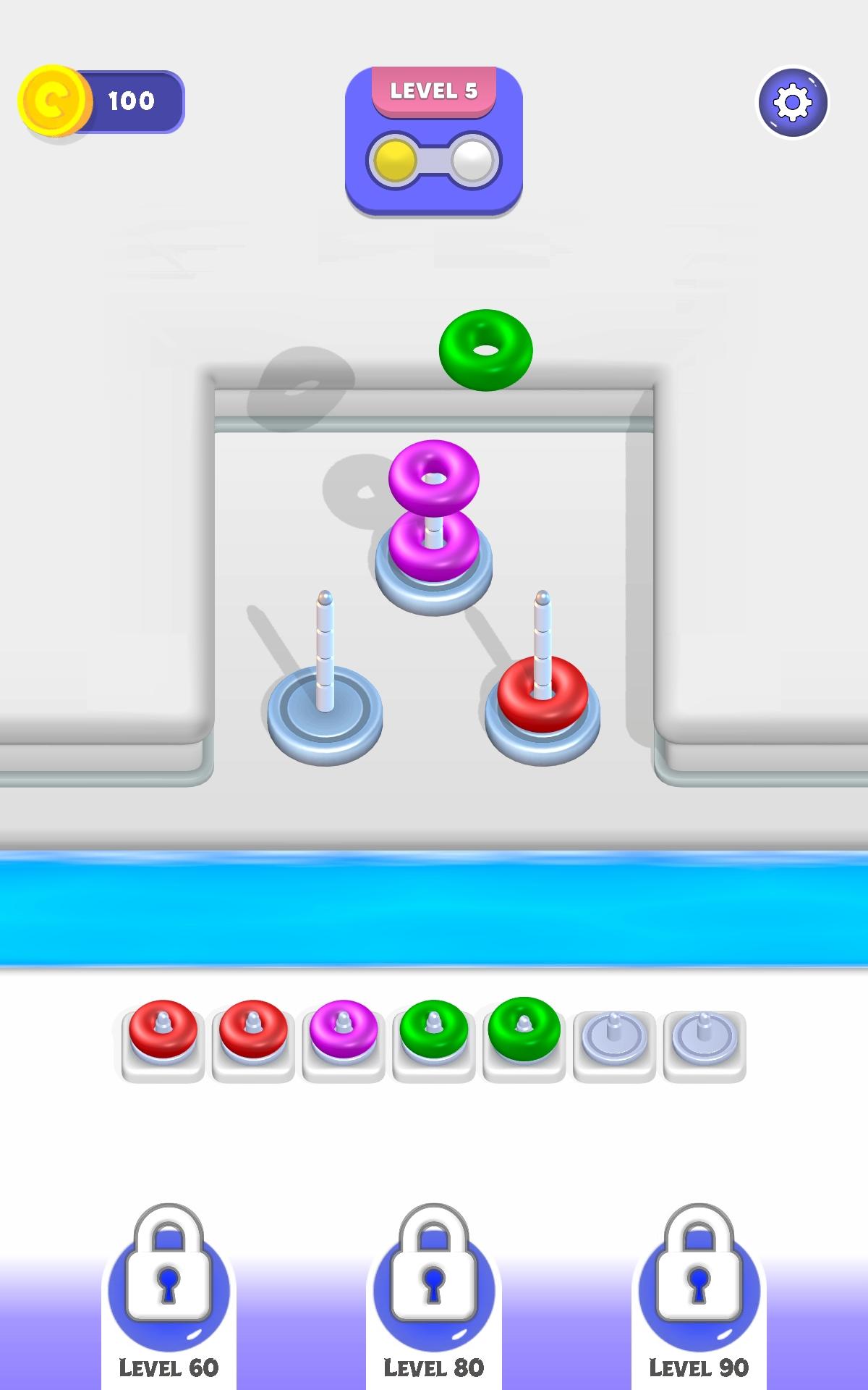 Sort Merge 3D Game Screenshot